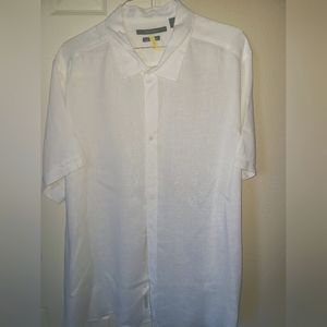 Perry Ellis Linen Shirt